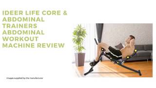 IDEER LIFE CORE AND ABDOMINAL TRAINER Review [upl. by Kinimod]