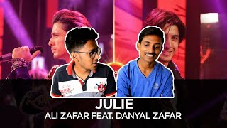 Indian Reacts To  JULIE  Ali Zafar Feat Danyal Zafar [upl. by Karel]