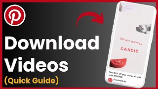 How To Download Videos From Pinterest [upl. by Einnaf]