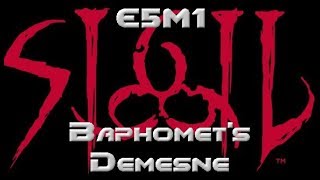 John Romeros SIGIL Walkthrough E5M1  Baphomets Demesne [upl. by Attiuqal605]