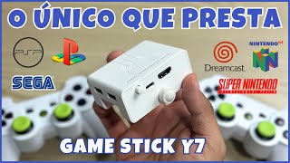 O MELHOR REVIEW COMPLETO DO GAME STICK Y7 O MAIS POTENTE DA ATUALIDADE [upl. by Iruyas]