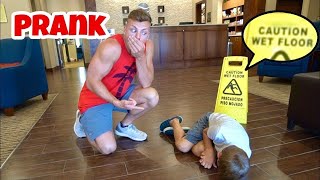 PRANK ON JACK PAYNE flip fail [upl. by Bonaparte]