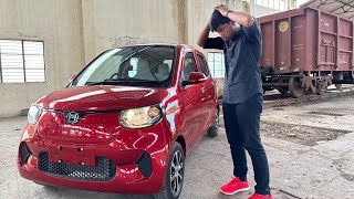 First Electric Car Manufactured tirupur 🚗🔥 Cheapest 🤯  4KM Range ⁉️  Views Of Rithik [upl. by Xirdnek]