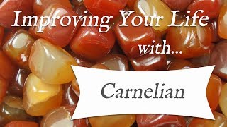 CARNELIAN 💎 TOP 4 Crystal Wisdom Benefits of Carnelian Crystal  The Artists Stone [upl. by Henryetta]