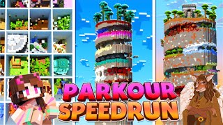 Parkour Speedrun  Bedrock Map Thoughts amp Review [upl. by Areid]