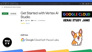 Get Started with Vertex AI Studio  GSP1154  Solution [upl. by Florri]