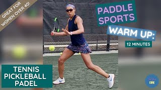 Ultimate WarmUp Routine for Paddle Sports  Tennis Pickleball amp Padel Fitness Prep [upl. by Aseena470]