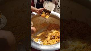 Best chicken Biryani😋 street food Kolkata🥵shorts streetfood [upl. by Ahsitneuq]