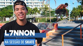 L7NNON NA SESSÃO DE SKATE [upl. by Dittman83]