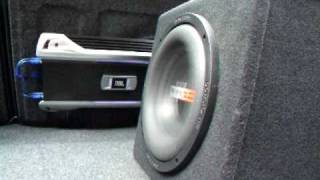 powerbass S10 amp JBL GTO 1004e bassotronic  bass I love you [upl. by Lairea290]