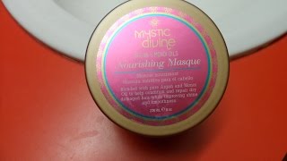 MYSTIC DIVINE NOURISHING MASK REVIEW [upl. by Akehsal]