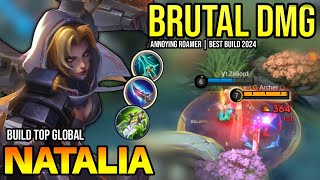 NATALIA BEST BUILD 2024  BUILD TOP GLOBAL NATALIA GAMEPLAY  MOBILE LEGENDS✓ [upl. by Karry]