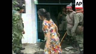 INDONESIA ETHNIC CHINESE BECOME VICTIMS OF ONGOING RIOTING [upl. by Eadas]