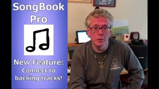 SongBook Pro  New Feature Backing Tracks [upl. by Alpert]