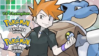 Pokémon FireRed amp LeafGreen  Champion Rival Battle Music HQ [upl. by Alraep446]