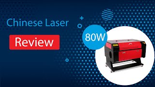 80W Chinese Laser Cutter Review Setup Use [upl. by Ehav]