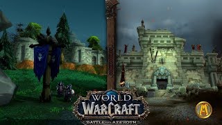 Evolution of Lordaeron amp Tirisfal Glades 2004 vs 2018 Before And After Battle for Azeroth [upl. by Gloria695]