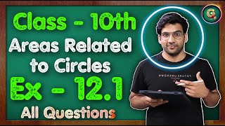 Class  10 Ex  121 Q  1 2 3 4 5 Areas Related to Circles Introduction  NCERT CBSE [upl. by Jaala]