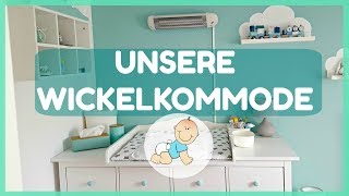 WICKELKOMMODEORGANISATION amp GESTALTUNG ERSTAUSSTATTUNG SabsisMädchenkram♡ [upl. by Yemac375]