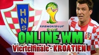 ONLINE World Cup 2014 DEUTSCH  Kroatien  VIERTELFINALE  Commentary FIFAWM2014 [upl. by Ardnaeed]