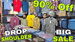 Unbelievable Prices on Drop Shoulder Shirts  Pakistani Mens Garment Market Revealed [upl. by Akener]