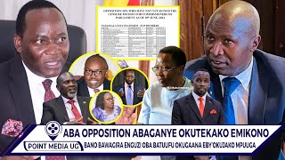 BREAKING LIST YABA NUP ABAGANYE OKUTEEKAKO EMIKONO BABANO SSEGONA NE SSEMUJJU BEBAKULEMBEDEMU [upl. by Itida831]