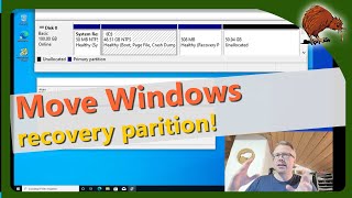 Move Windows recovery partition [upl. by Alexina]