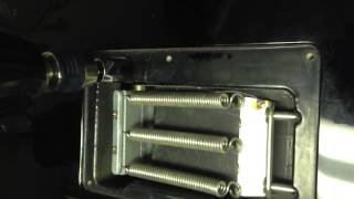 How to Tighten Ibanez Lo Pro Edge Trem Arm Socket Pt 3 [upl. by Salb]