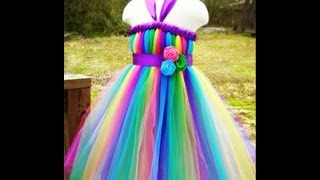 How To Wrap Ribbon Around a Tutu Dress [upl. by Okuy]