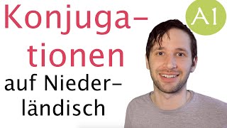 Konjugationen im Präsenz auf Niederländisch [upl. by Adai]