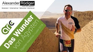 Das Wunder von Ägypten I Alexander Rüdiger I Egyptian Marathon Luxor 2018 [upl. by Vacuva]