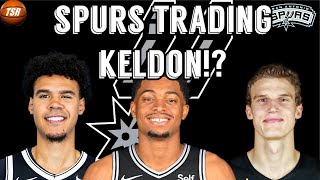 Keldon Johnson TRADE for Lauri Markkanen Cam Johnson [upl. by Renruojos564]