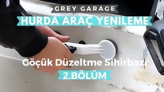 Hurda Araç Yenileme 2 Bölüm  Göçük Düzeltme Sihirbazı Pop A Dent  Lada Samara [upl. by Babbie93]