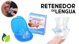 Dispositivo Retenedor de Lengua Anti Ronquidos Apnea Obstructiva del Sueño  DERMASTORE Argentina [upl. by Eanyl]