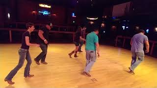 Wobble Line Dance  Wild West Cedar Park Tx [upl. by Adnanref]