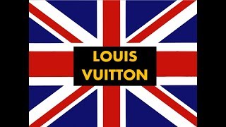 How to pronounce quot Louis Vuittonquot in English Authentic British accent [upl. by Bouley]