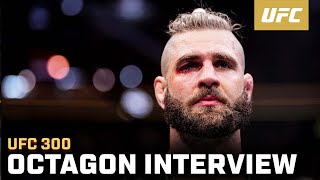 Jiří Procházka Octagon Interview  UFC 300 [upl. by Ymmaj]