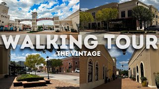 Walking Tour of The Vintage  Shopping Center to Klein Spring Tomball and Houston 77070 [upl. by Anilra]