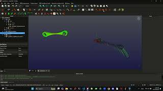 FreeCADMBDynCalculix display of body force and joint force using verctor fields [upl. by Charbonneau]