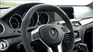 MercedesBenz 2012 C 63 AMG Coupe Interior Trailer [upl. by Fritzie]