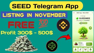 How To Work On Seed Telegram App  Seed Mining App Par Kam Kaise Kren l Technical Ali [upl. by Rakel]