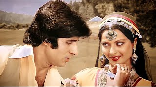 Pardesiya Yeh Sach Hai Piya  4K Video   Natwarlal  Amitabh B Rekha  Lata M Kishore Kumar [upl. by Monie]