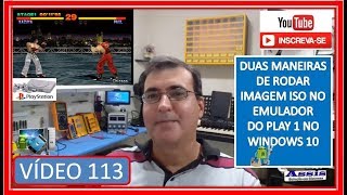 Emulador Play 1 No Windows 10 Criando driver virtual para imagem ISO a Pedido dos Inscritos V113 [upl. by Attirb981]