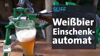 AutomaticaWettbewerb Dachauer erfinden WeißbierEinschenkautomaten  Abendschau  BR24 [upl. by Ahsinac]