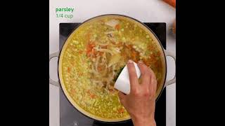 Shortcut Chicken Noodle Soup Recipe [upl. by Orion]