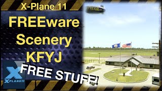 X Plane 11 Freeware Scenery [upl. by Aysa]