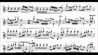 Vivaldi Concerto in A Minor first movement violin sheet music [upl. by Rosaline]