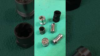 HOW TO REMOVE WHEEL LOCKS WITHOUT A KEY TOOL IN SECONDS shorts [upl. by Airyt691]