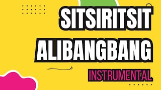 Sitsiritsit Alibangbang  Instrumental  Children pinoy folk song [upl. by Nanfa]