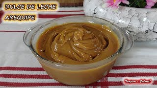 DULCE DE LECHE AREQUIPE receta básica fácil y perfecta [upl. by Coster]